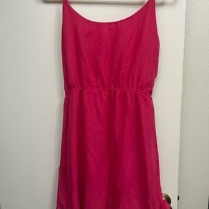 Cute pink dress with strappy back